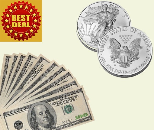 Great Deal on Silver Coins Get a great deal on silver coins